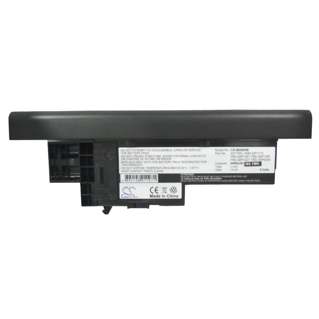 Batería para portátil IBM CS-IBX60HB