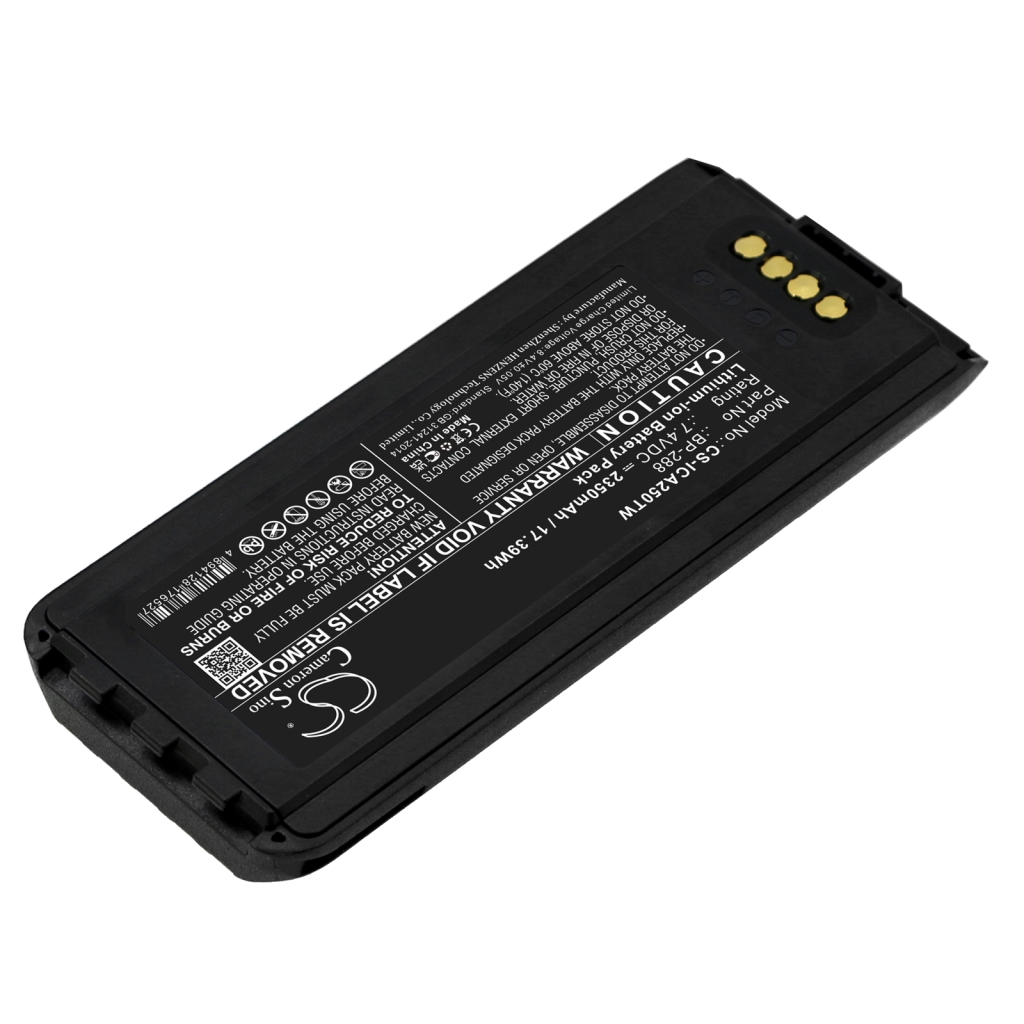 Batería de radio de dos vías Icom CS-ICA250TW