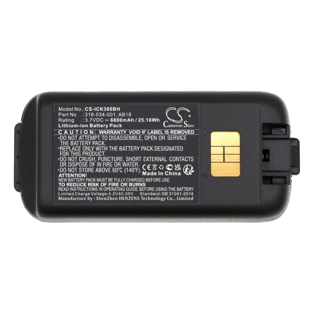 Batería de código de barras, escáner Intermec CK3N