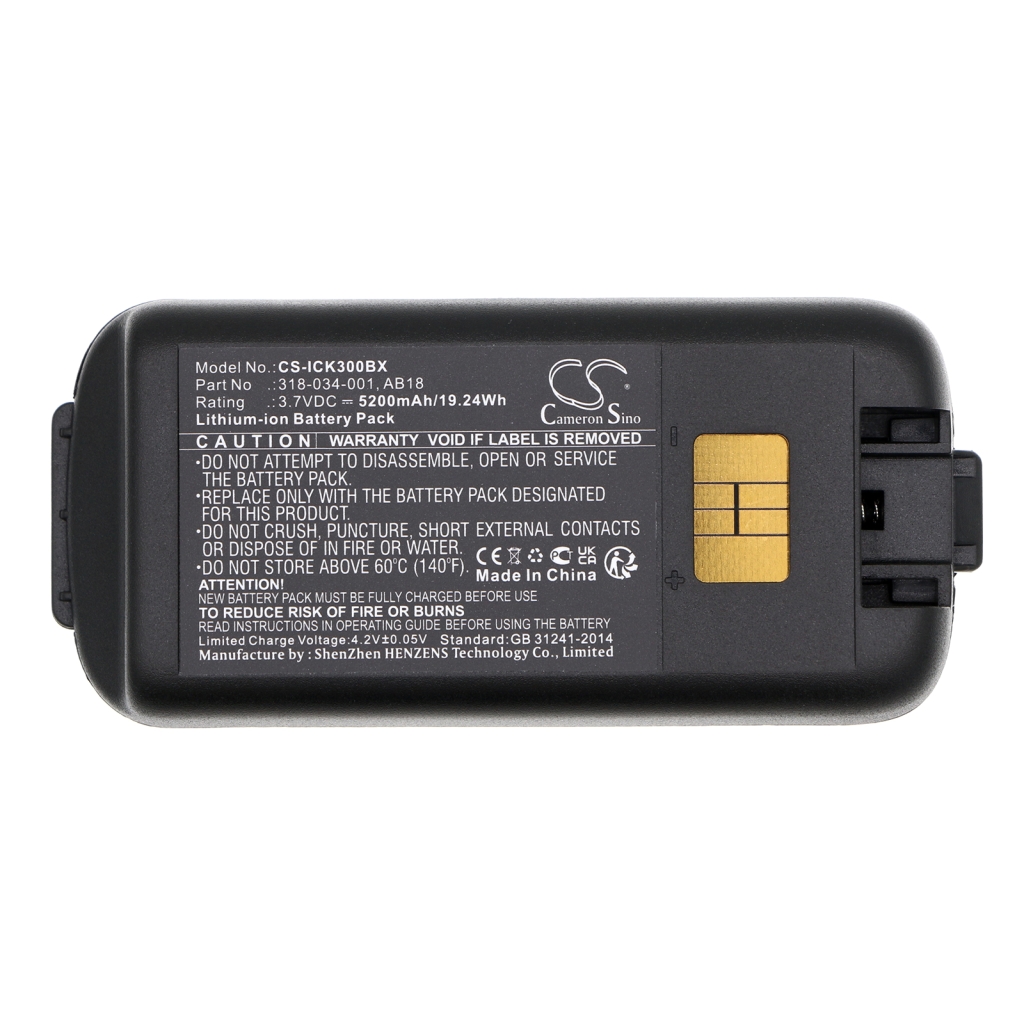 Batería de código de barras, escáner Intermec CK3A