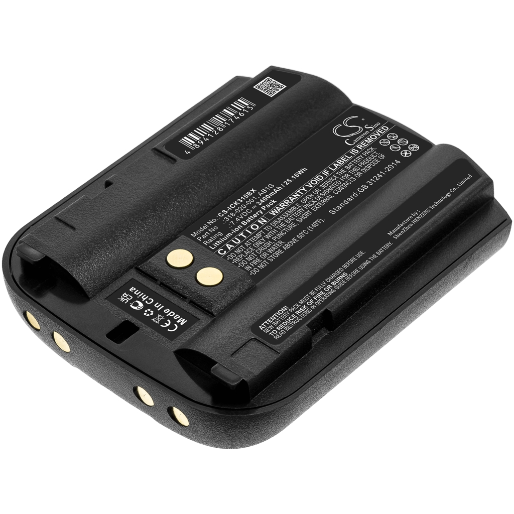 Batería de código de barras, escáner Intermec CK31
