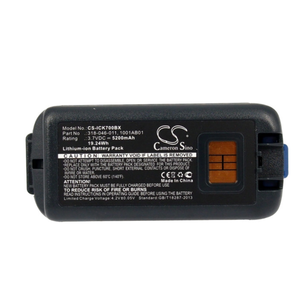Batería de código de barras, escáner Intermec CK70