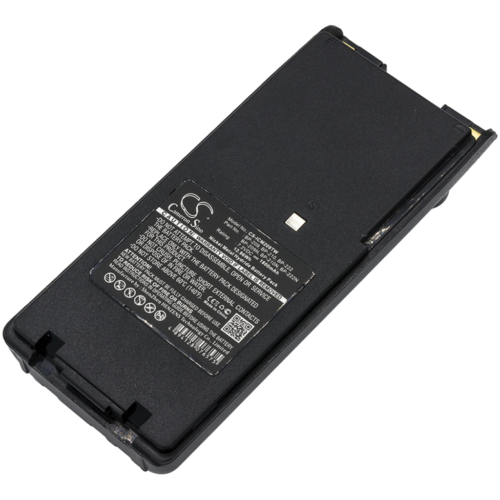 Batería de radio de dos vías Icom CS-ICM209TW