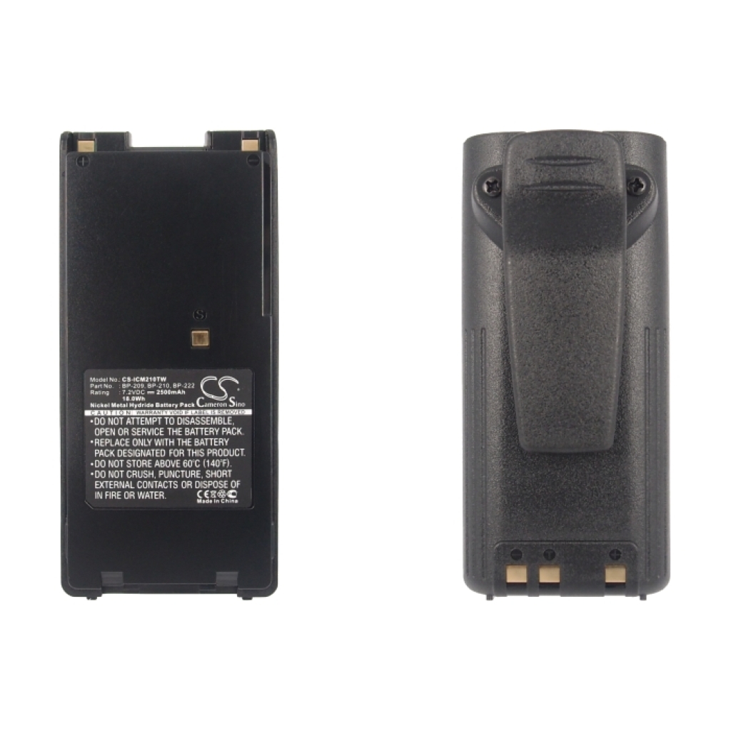 Batería de radio de dos vías Icom IC-F40GS