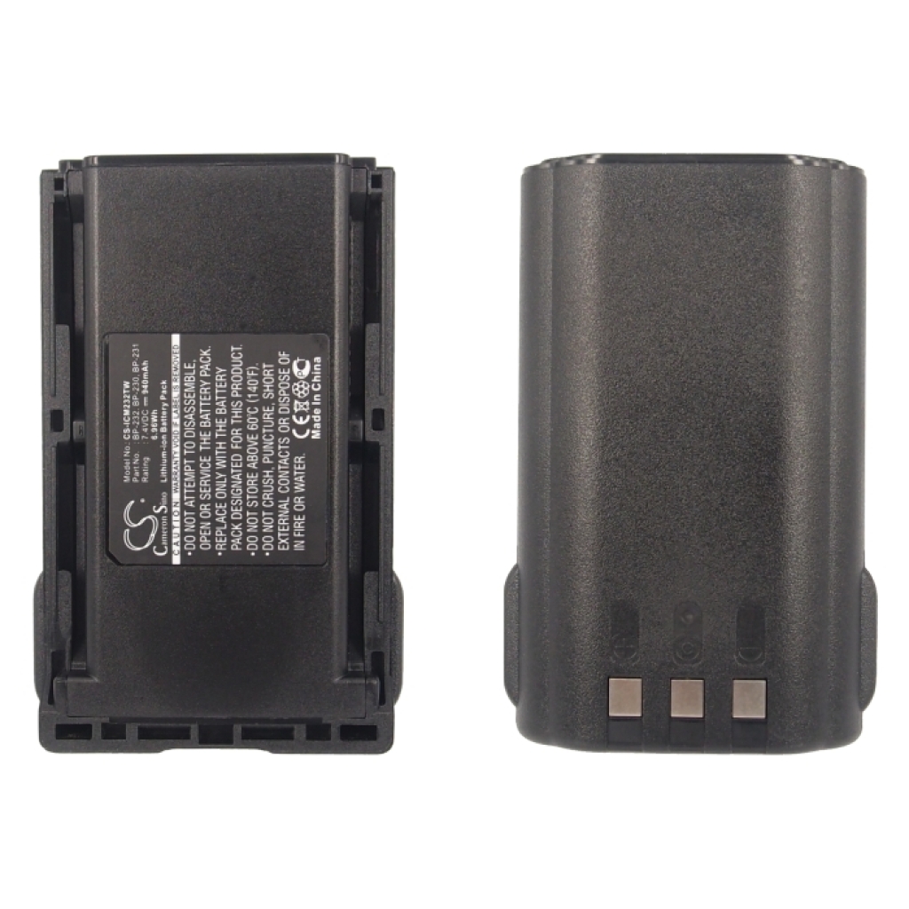 Batería de radio de dos vías Icom IC-F43GS 91