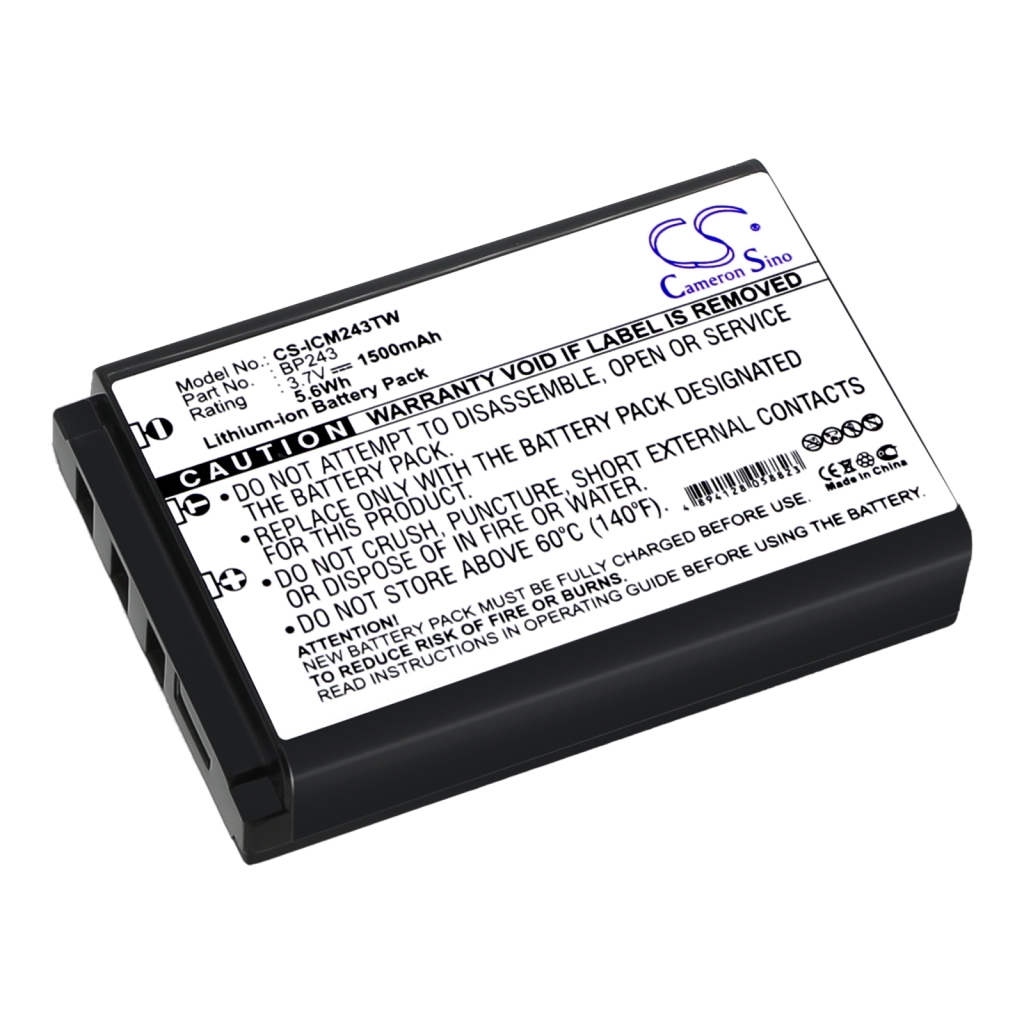 Batería de radio de dos vías Icom IC-E7