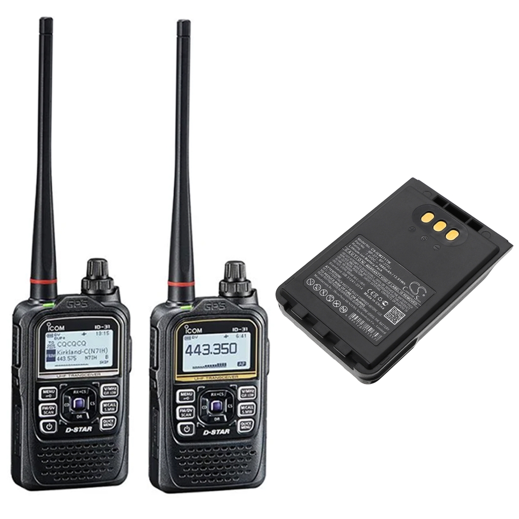 Batería de radio de dos vías Icom CS-ICM271TW
