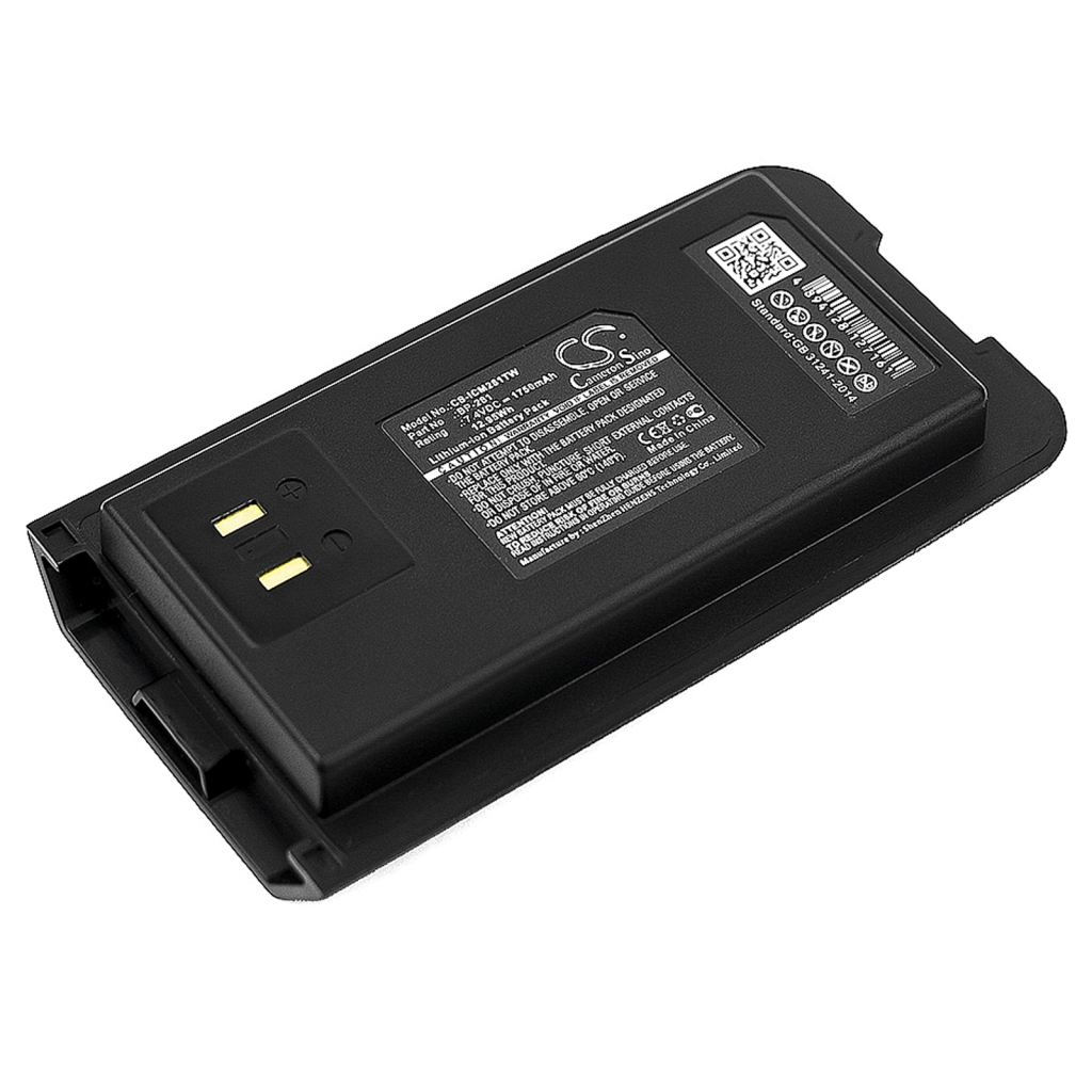 Batería de radio de dos vías Icom CS-ICM281TW