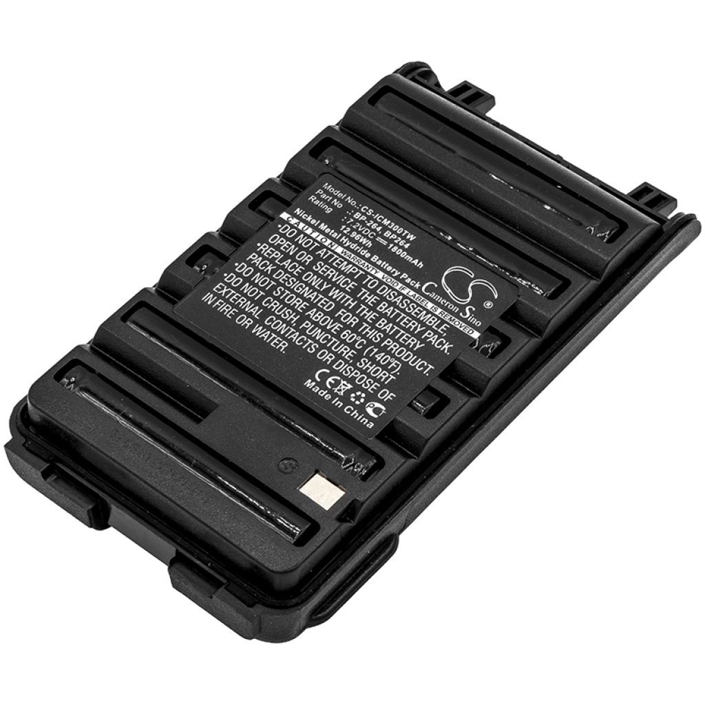 Batería de radio de dos vías Icom IC-U8