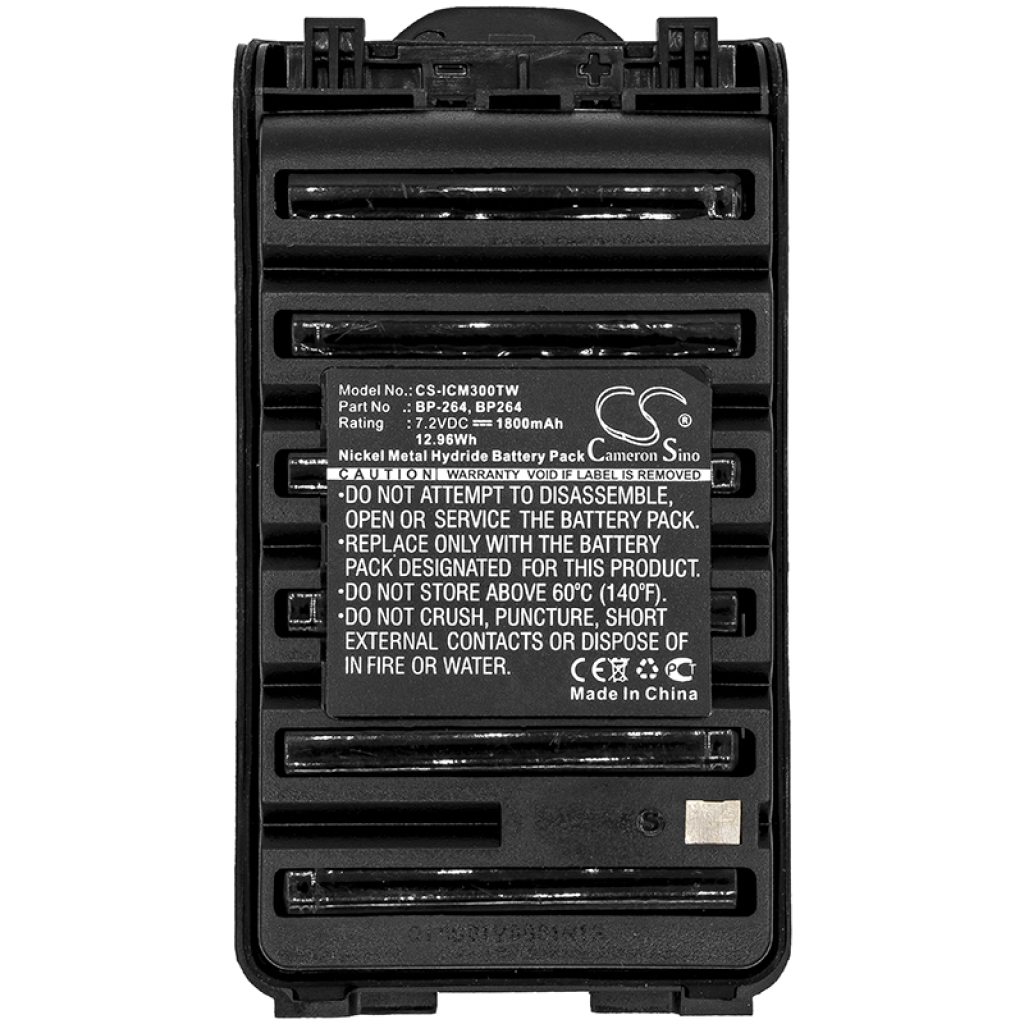 Batería de radio de dos vías Icom IC-U8
