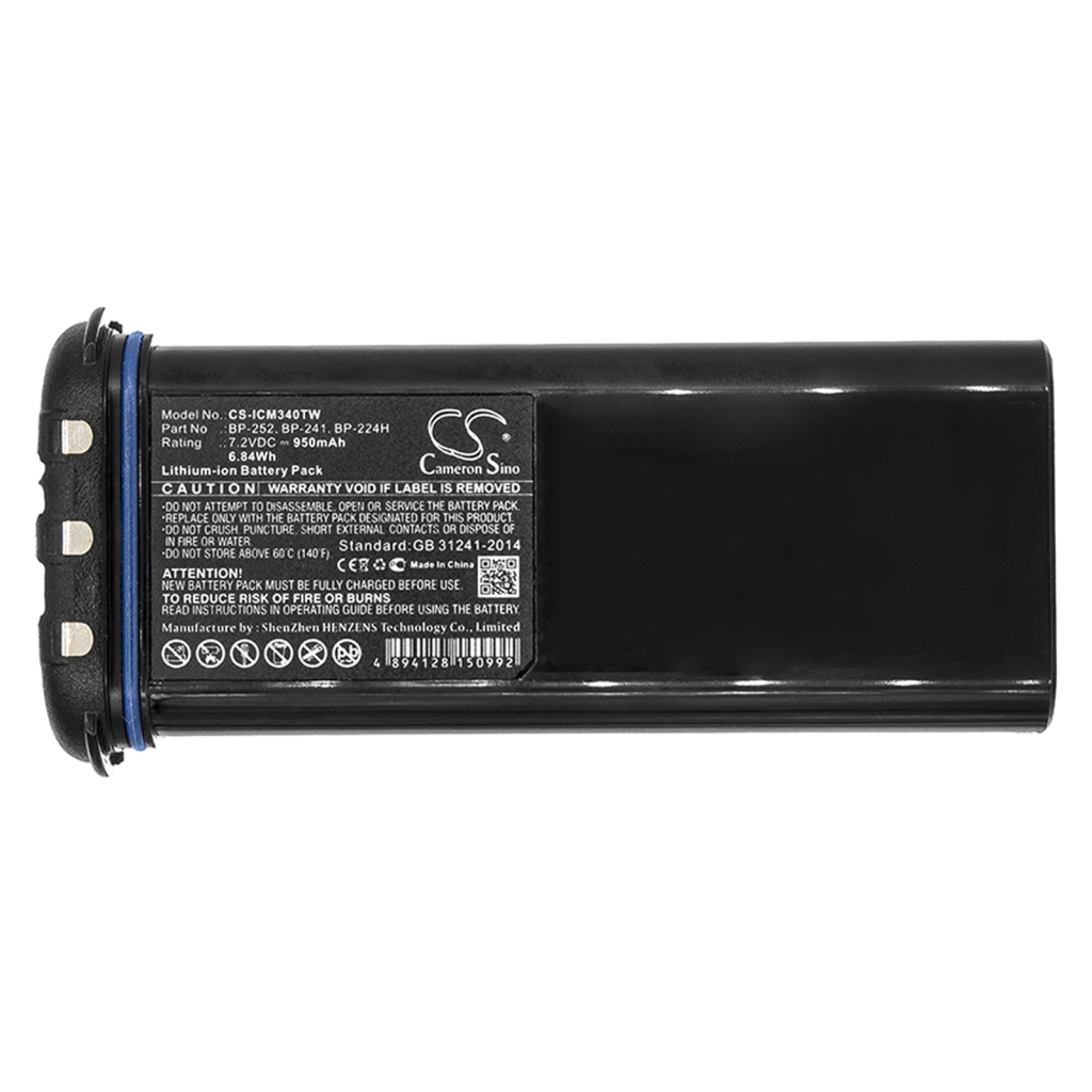 Batería de radio de dos vías Icom IC-M32