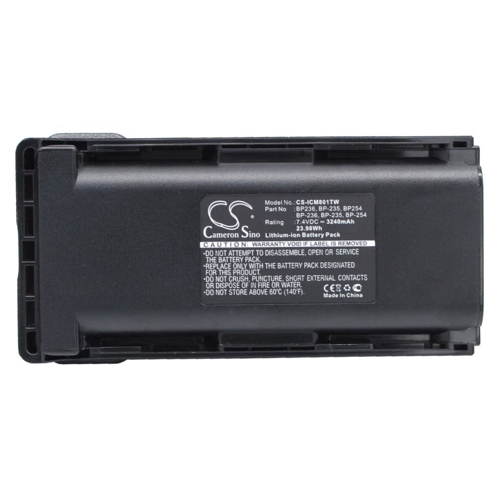 Batería de radio de dos vías Icom IC-F70