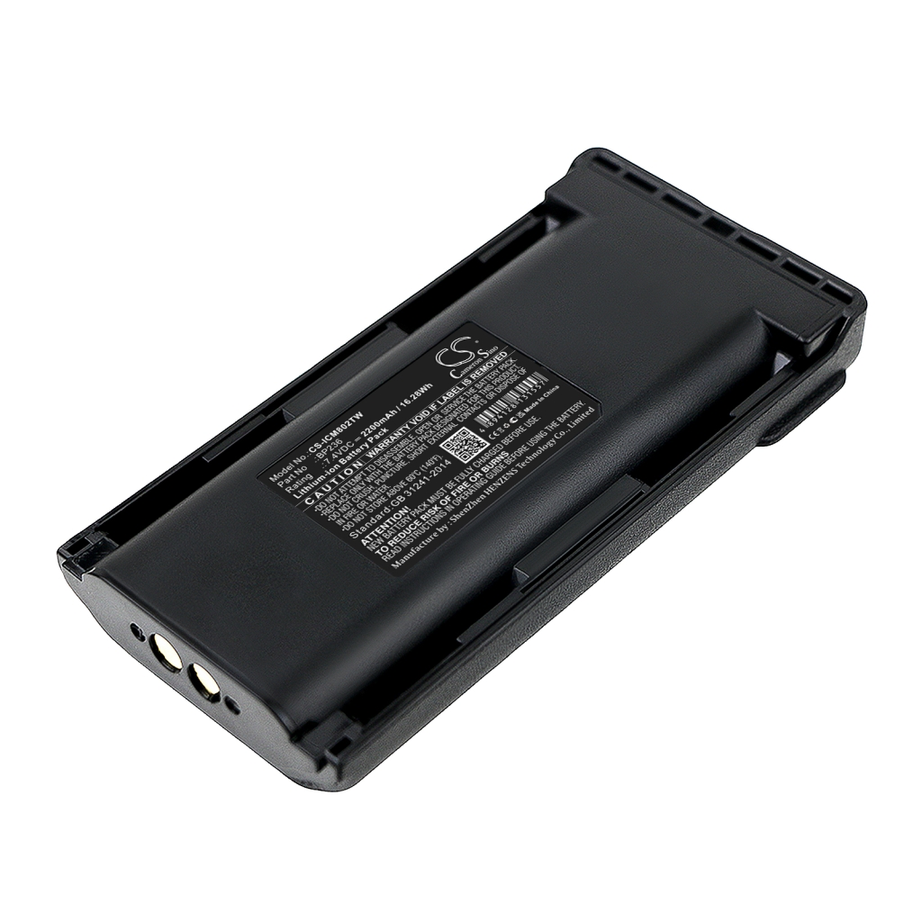 Batería de radio de dos vías Icom IC-F80DS