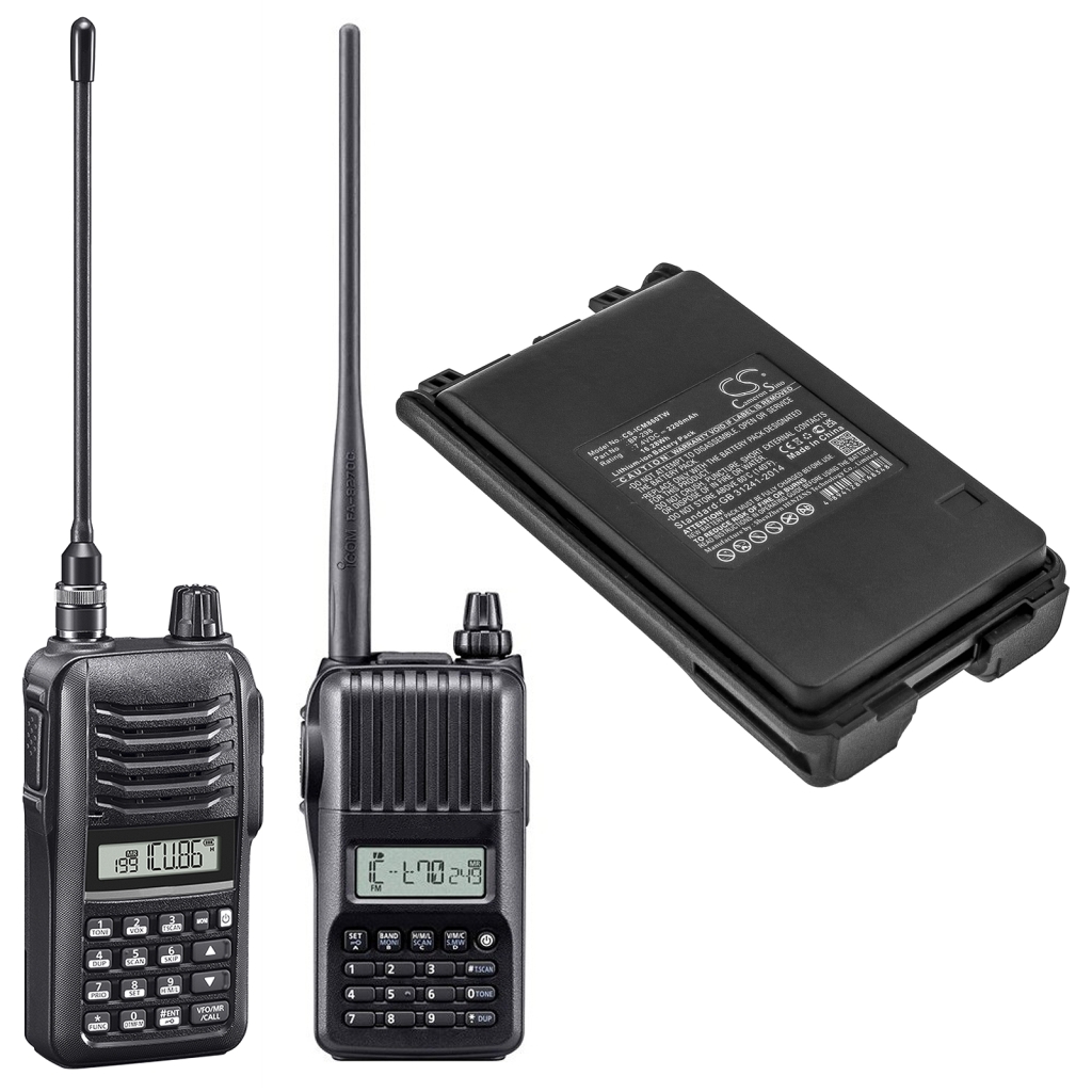 Batería de radio de dos vías Icom IC-V80