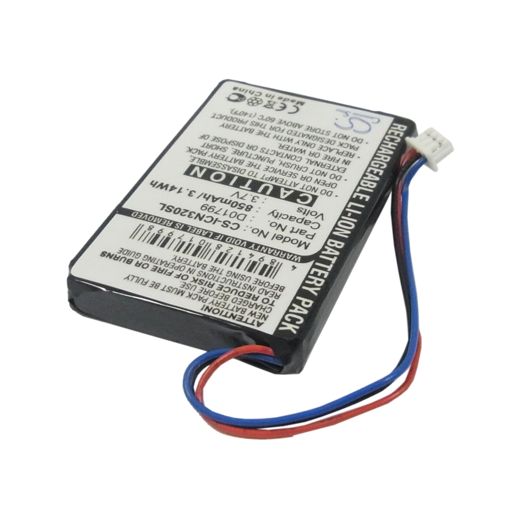 GPS, Batería del Navegador NAVMAN CS-ICN320SL