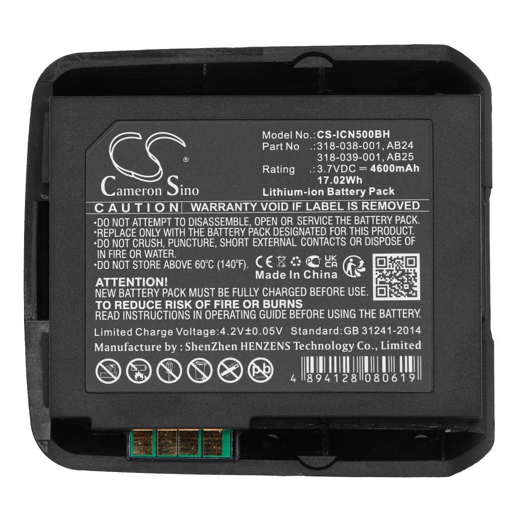 Batería de código de barras, escáner Intermec CN50