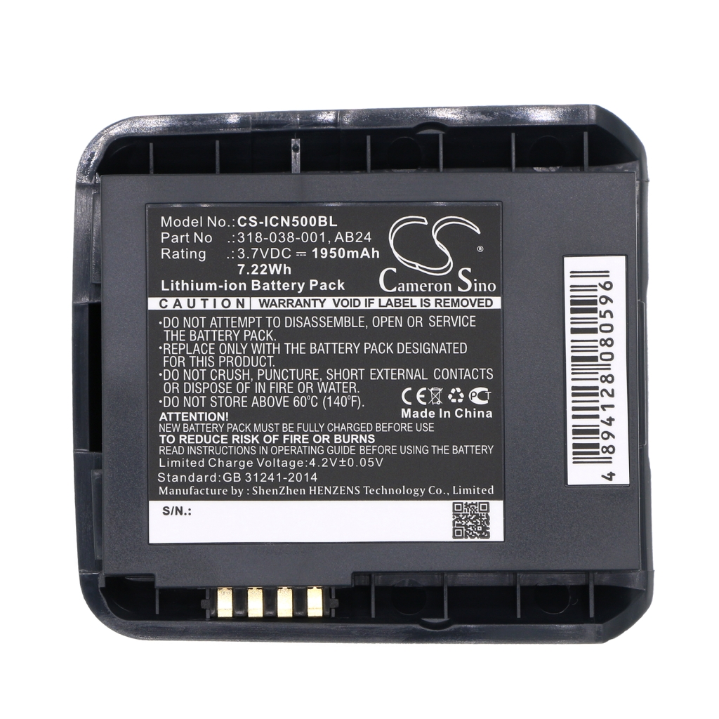 Batería de código de barras, escáner Intermec CN50