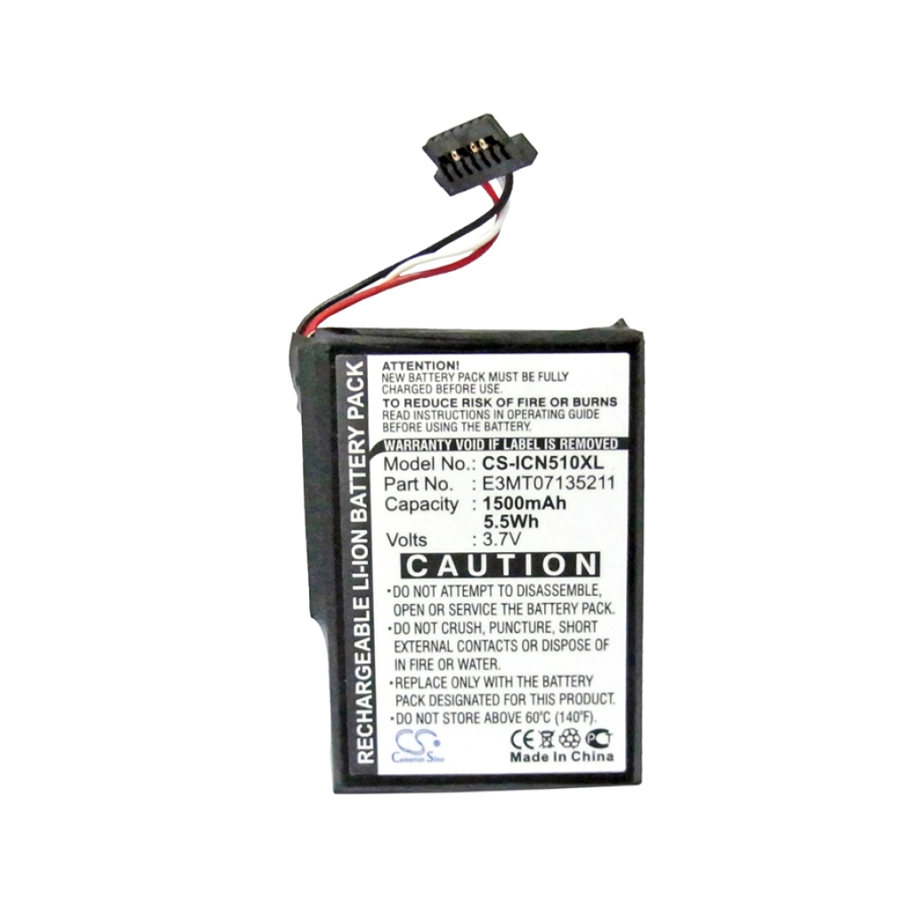 GPS, Batería del Navegador NAVMAN CS-ICN510XL