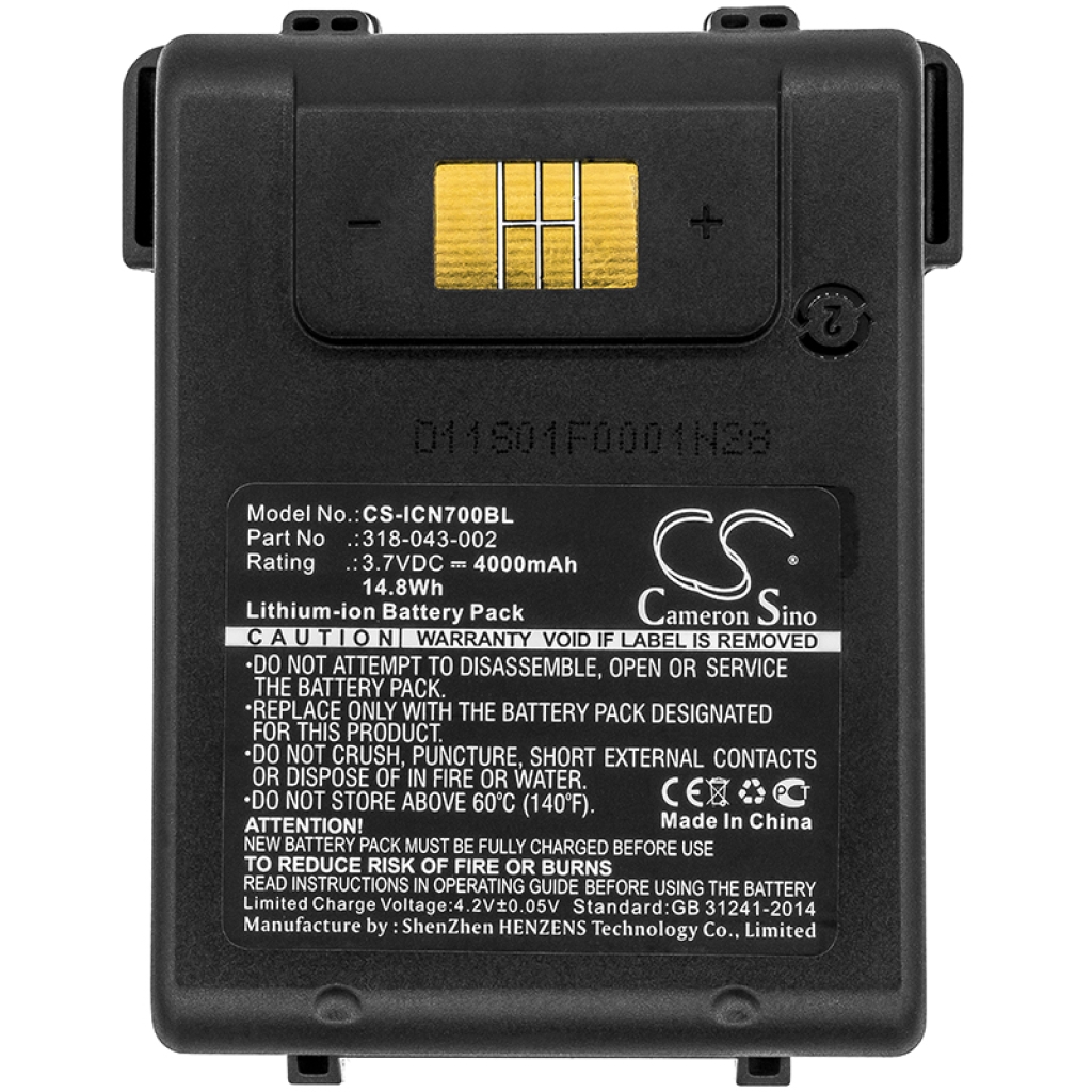 Batería de código de barras, escáner Intermec CN70e