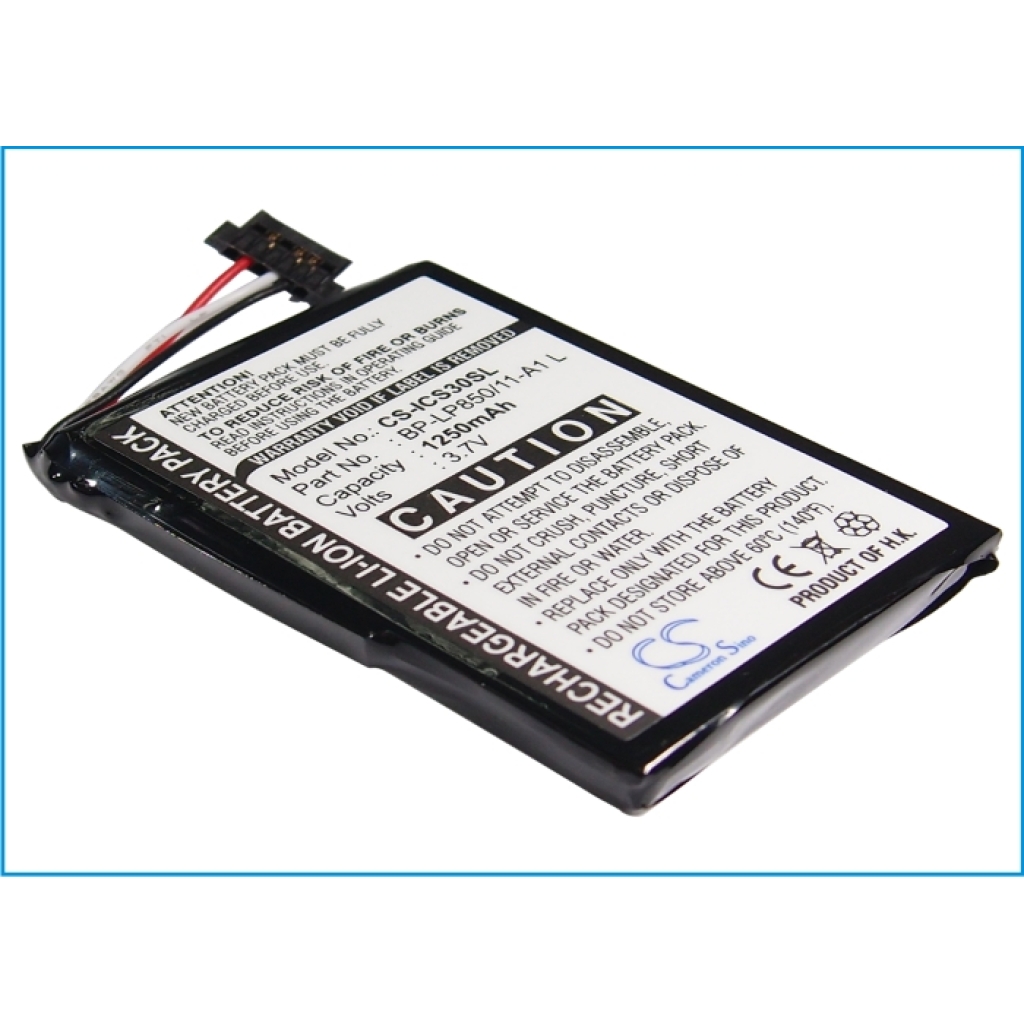 GPS, Batería del Navegador NAVMAN CS-ICS30SL