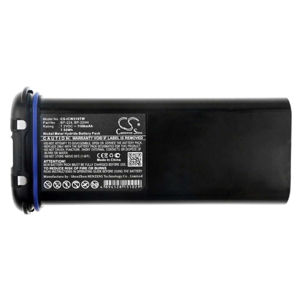 Batería de radio de dos vías Icom IC-M32