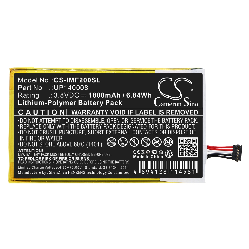 Batería del teléfono móvil Infocus CS-IMF200SL