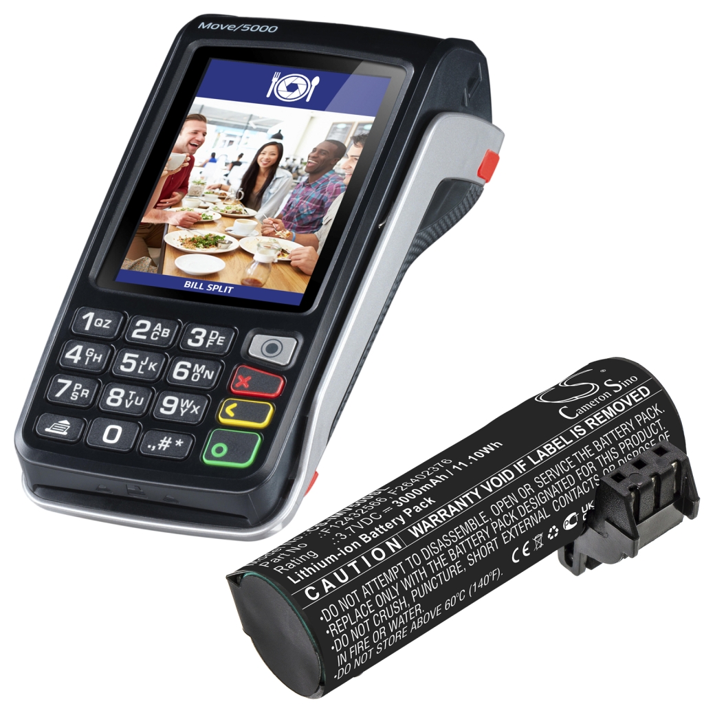 Terminal de pago Batería Ingenico CS-IMV500SL