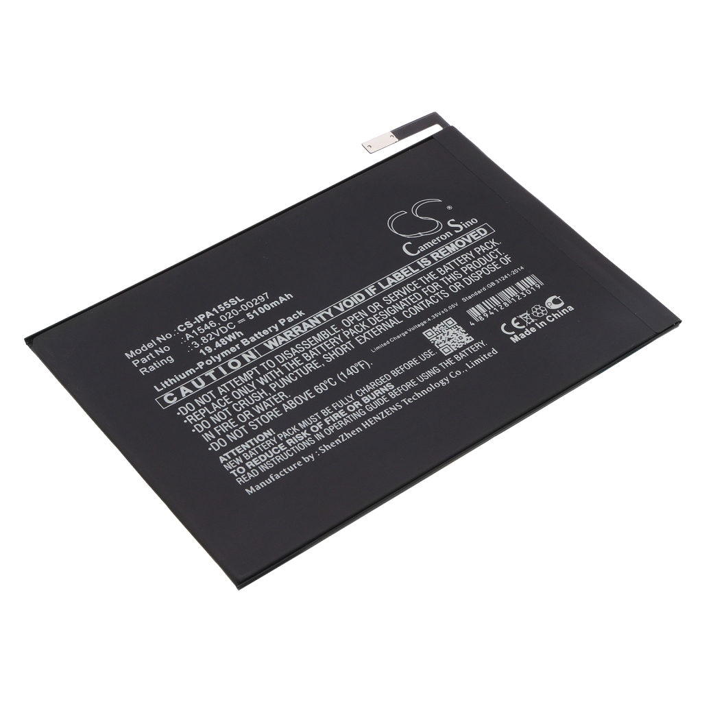 Batería de la tableta Apple CS-IPA155SL