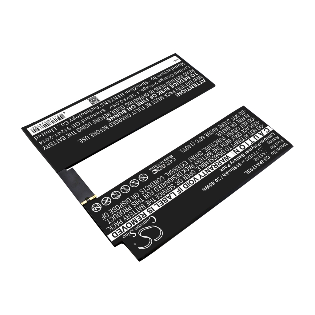 Batería de la tableta Apple CS-IPA179SL