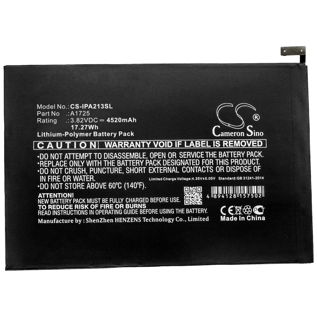 Batería de la tableta Apple CS-IPA213SL