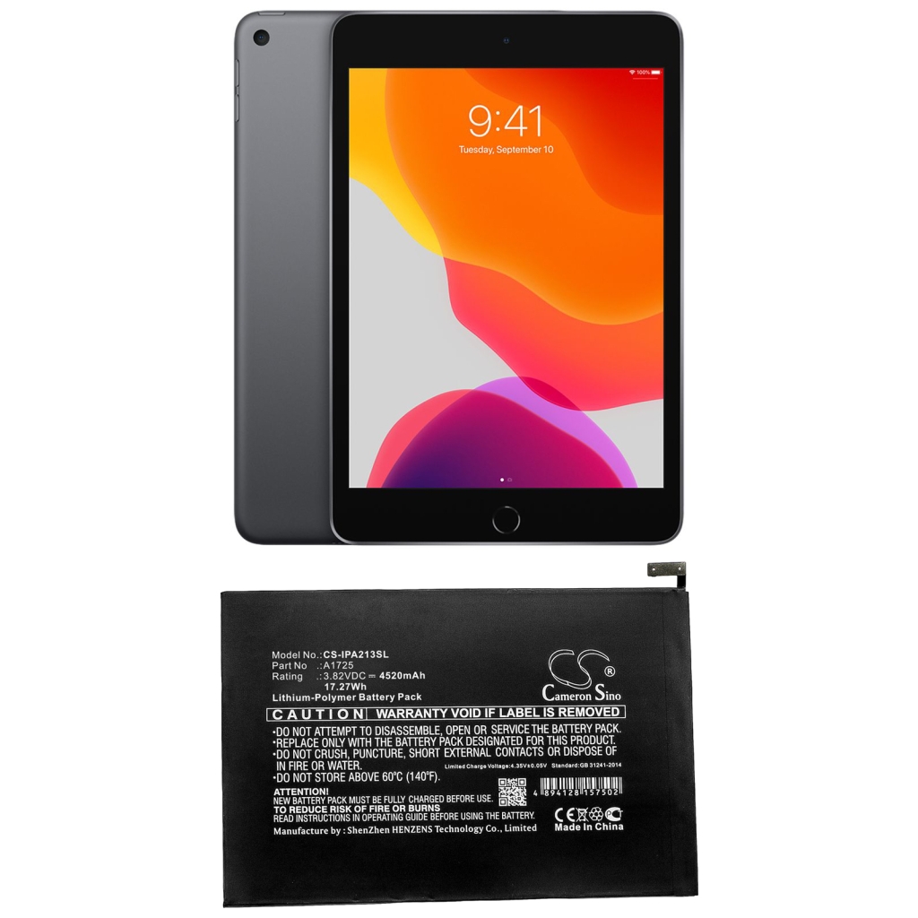Batería de la tableta Apple CS-IPA213SL