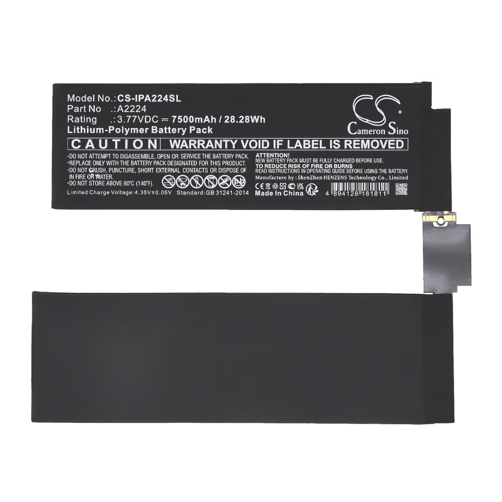 Batería para portátil Apple CS-IPA224SL