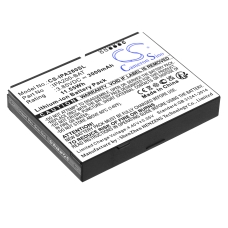 Reemplazo de batería compatible para Ingenico 296104539,BI-M81XX-1K9GKX (MP),IPA200-BAT,VBT1