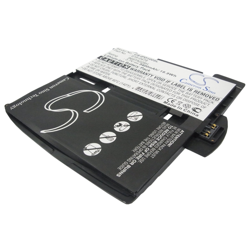 Batería de la tableta Apple CS-IPD100SL