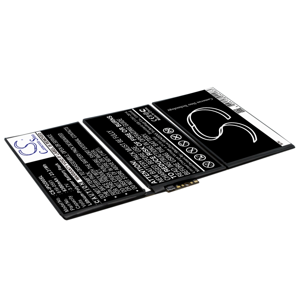 Batería de la tableta Apple CS-IPD200SL