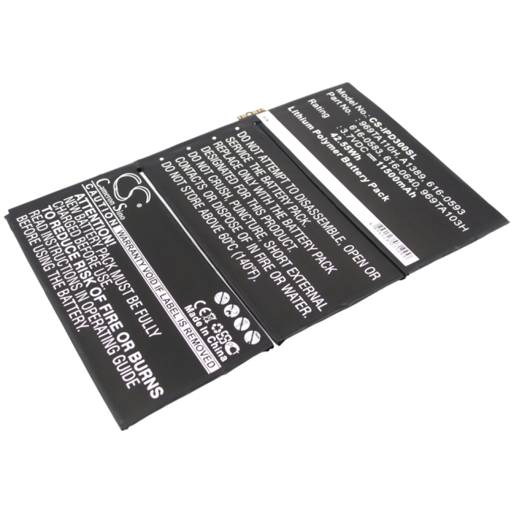 Batería de la tableta Apple CS-IPD300SL