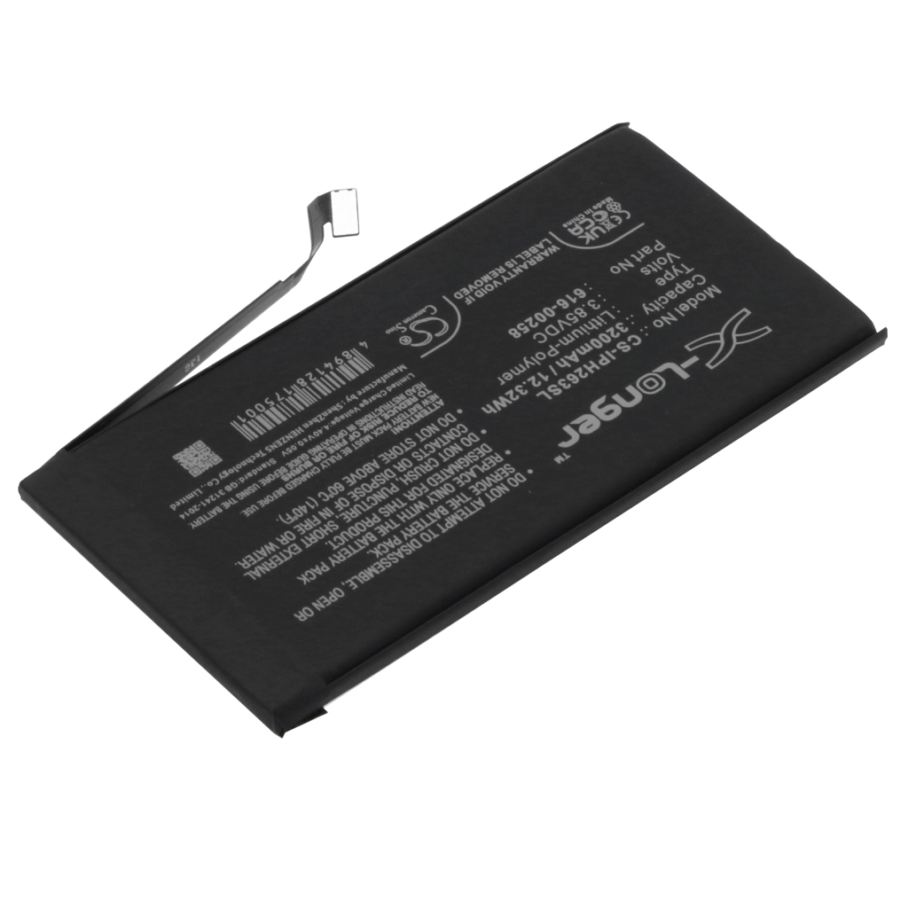 Batería del teléfono móvil Apple CS-IPH263SL