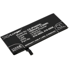 Reemplazo de batería compatible para Apple 616-0804,616-0805,616-0806,616-0809