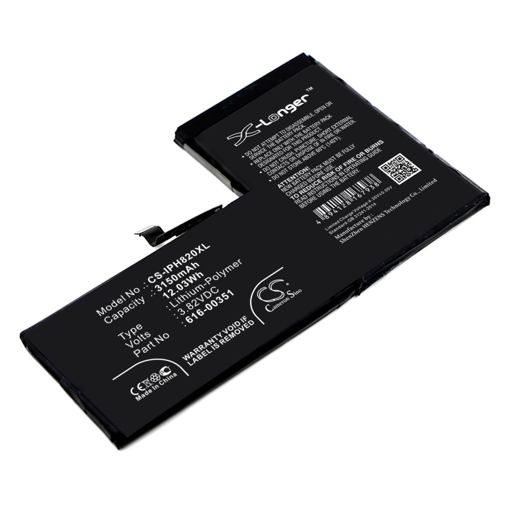 Batería del teléfono móvil Apple iPhone X