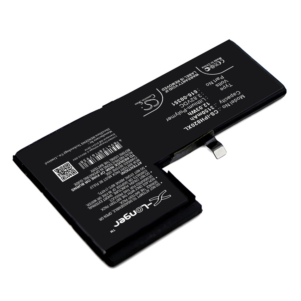 Batería del teléfono móvil Apple iPhone X