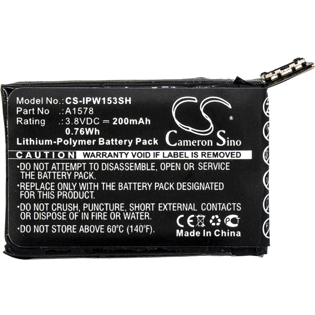 Batería Smartwatch Apple CS-IPW153SH
