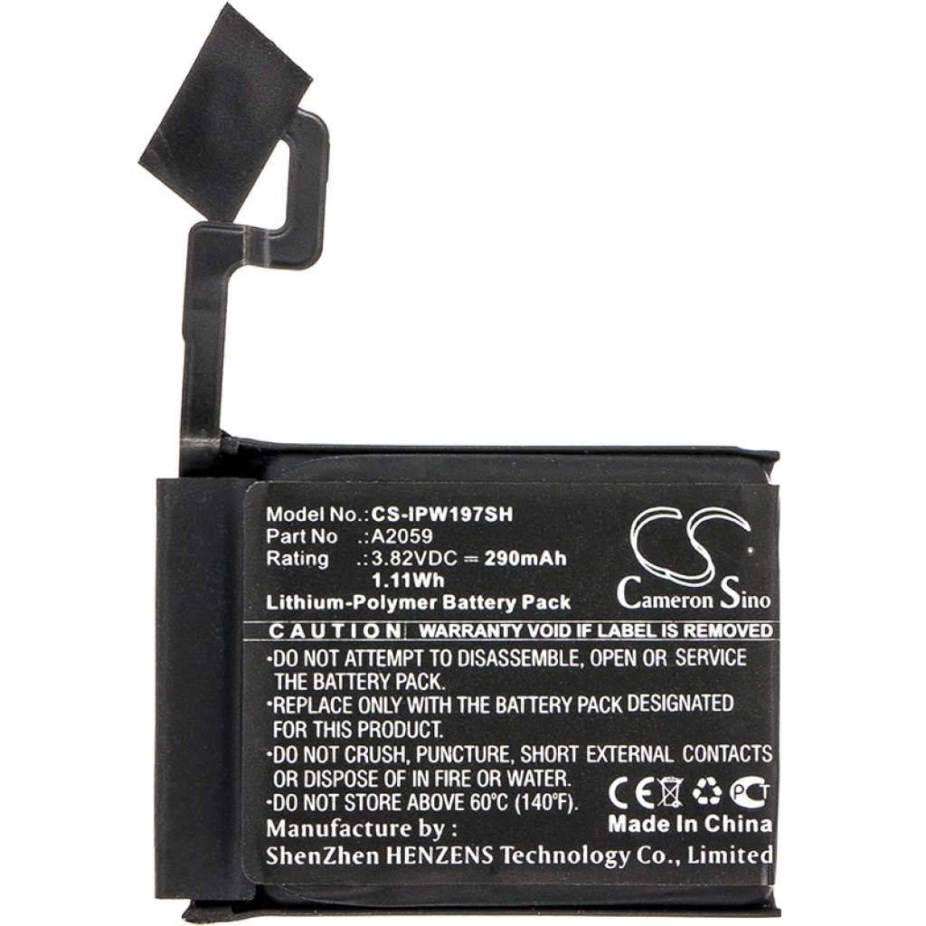 Batería Smartwatch Apple CS-IPW197SH