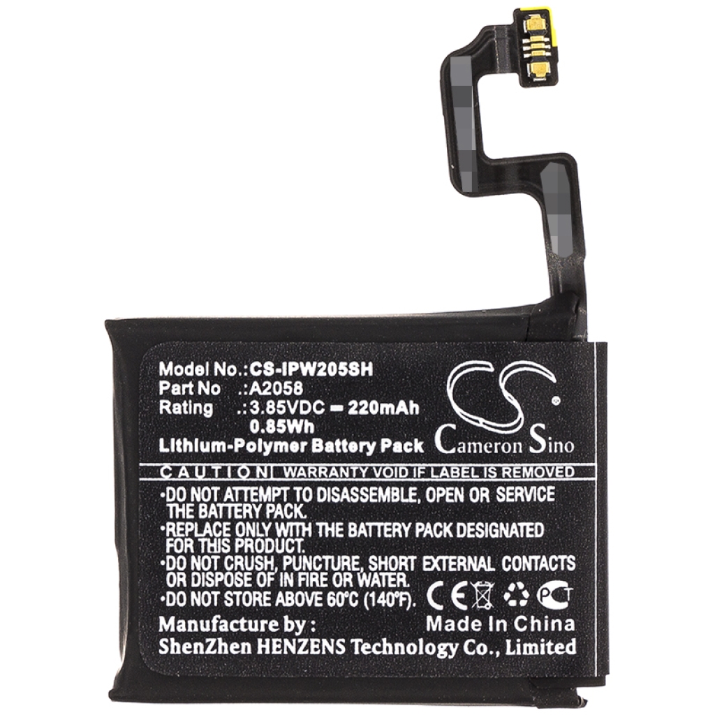 Batería Smartwatch Apple CS-IPW205SH