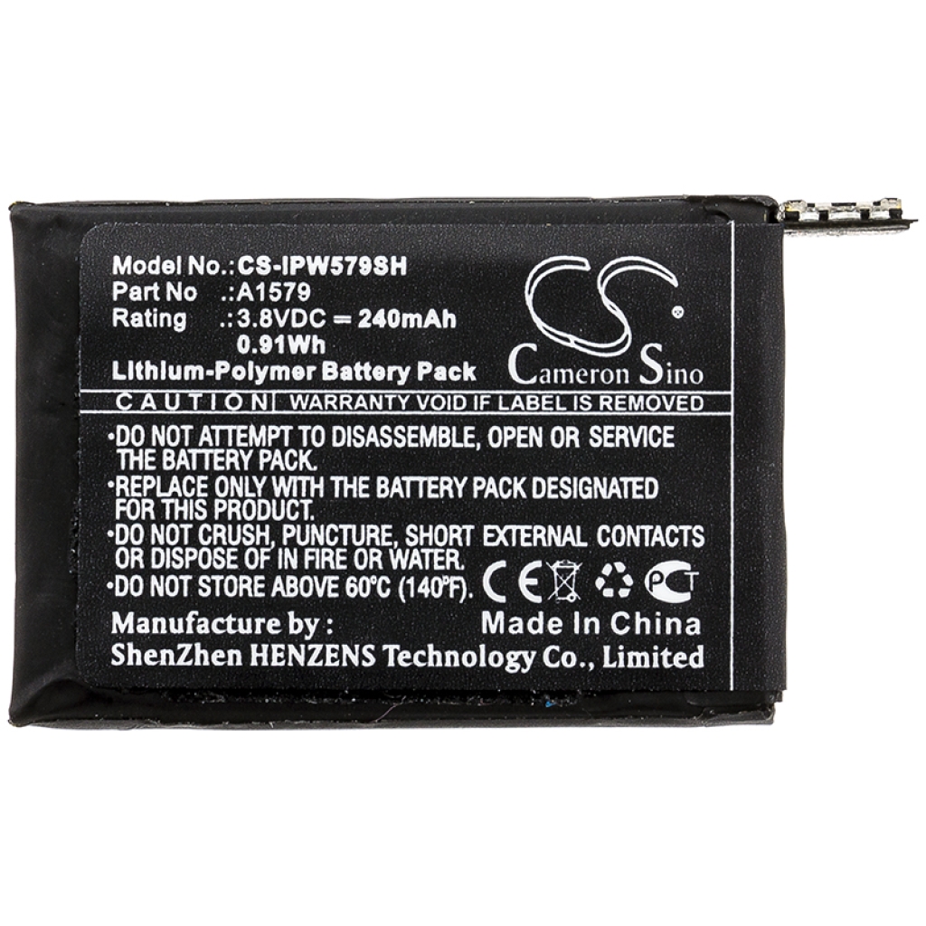 Batería Smartwatch Apple CS-IPW579SH