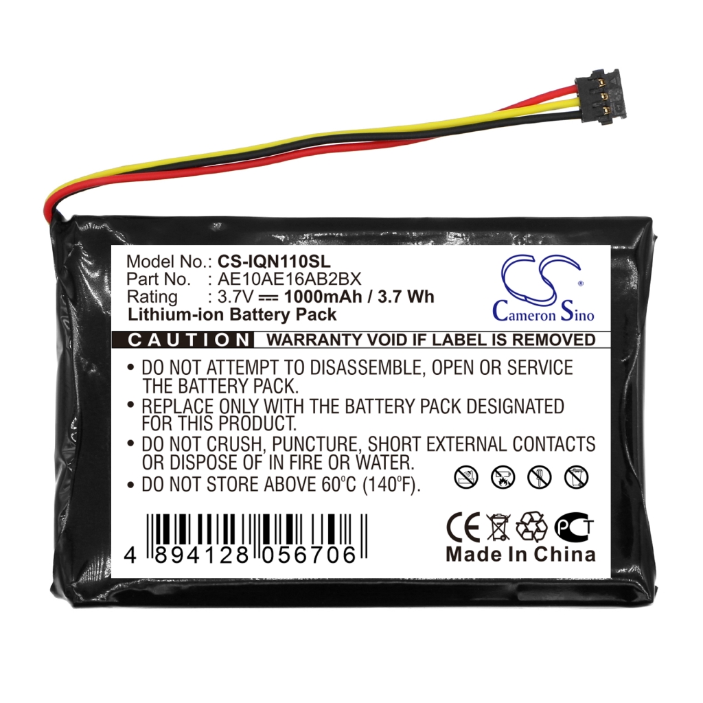 GPS, Batería del Navegador Garmin CS-IQN110SL