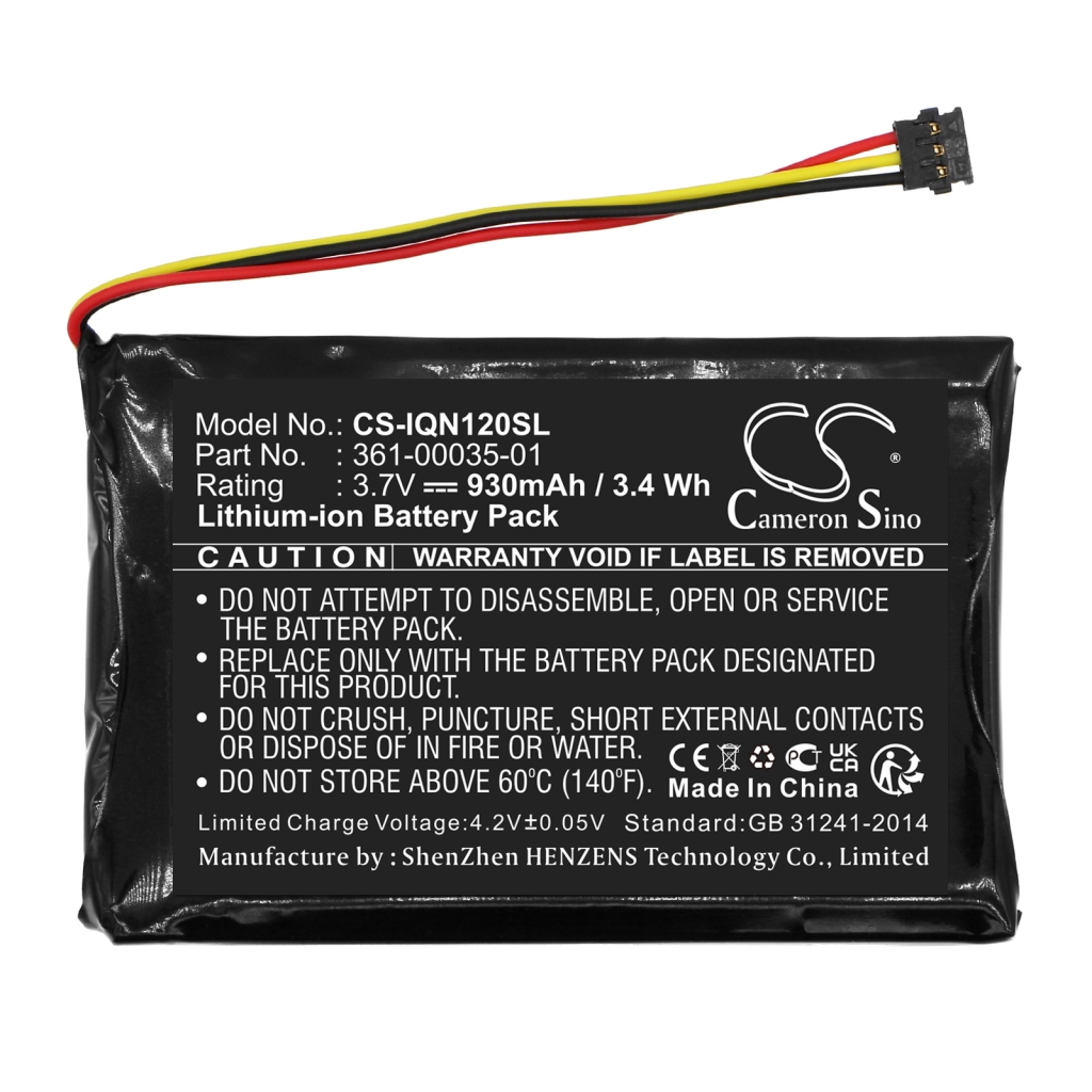 GPS, Batería del Navegador Garmin CS-IQN120SL