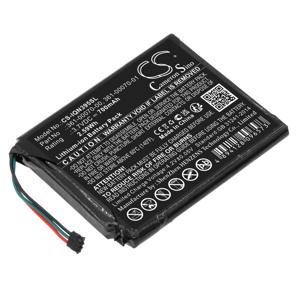 GPS, Batería del Navegador Garmin CS-IQN395SL