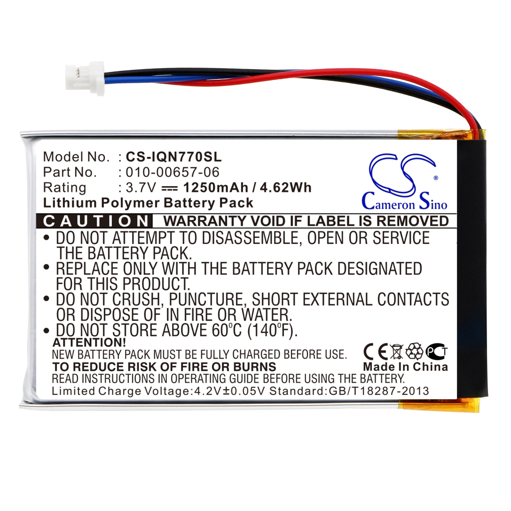 GPS, Batería del Navegador Garmin CS-IQN770SL