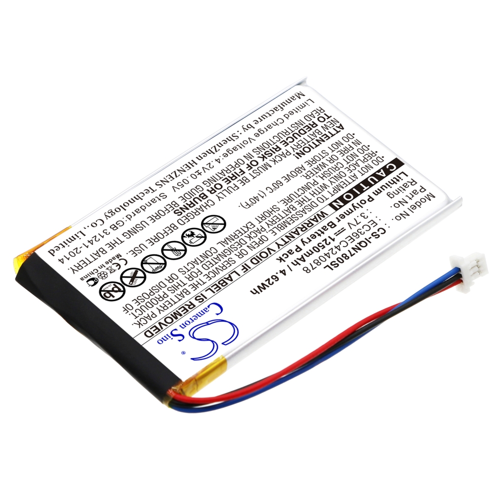 GPS, Batería del Navegador Garmin CS-IQN780SL