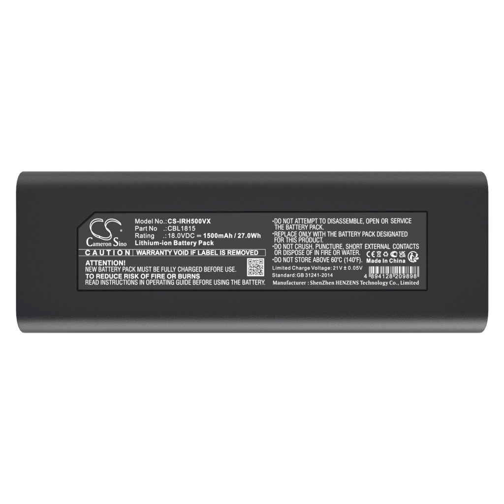 Batería de vacío Iris ohyama CS-IRH500VX